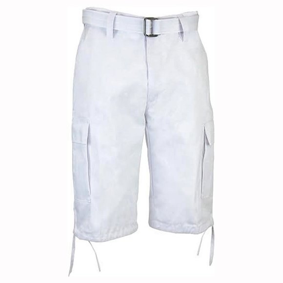 NWT Regal Wear Men's Belted Cargo Shorts